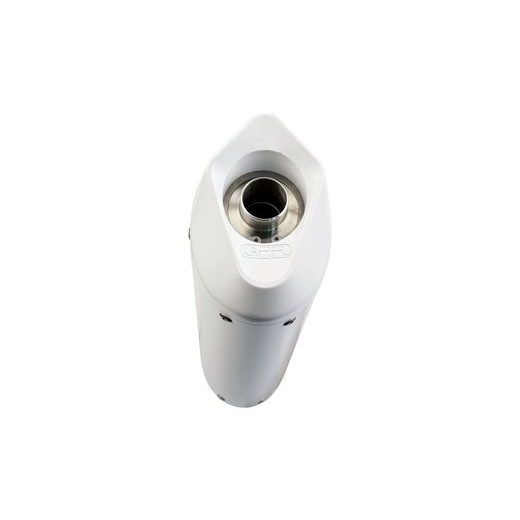KONCOVKA VÝFUKU SLIP-ON GPR ALBUS T.83.ALB LESKLÁ BÍLÁ PRO TRIUMPH STREET TRIPLE 675 2013-2016