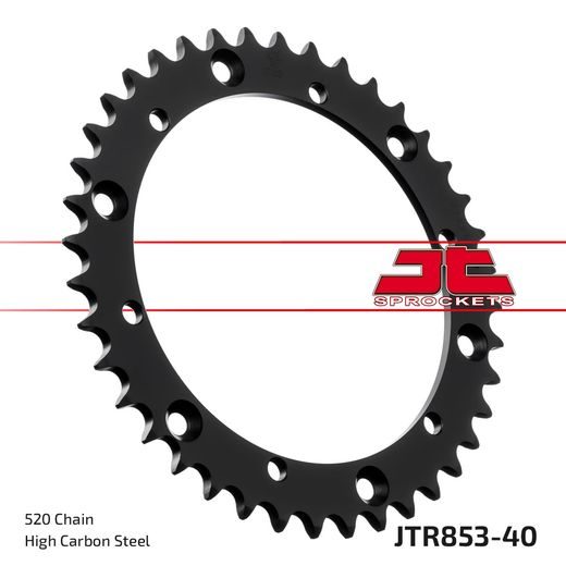 ŘETĚZOVÁ SADA D.I.D CHAIN - STŘÍBRNÝ ŘETĚZ 520 VX, X-KROUŽEK, KOLEČKO JT, ROZETA JT PRO ATV YAMAHA YFM 350 WARRIOR 1989-2004