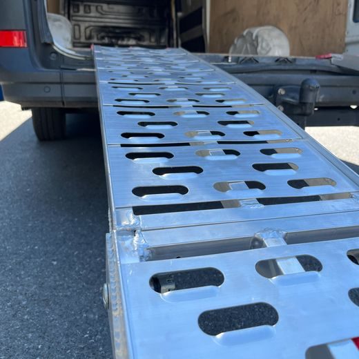 SHARK ATV, MOTO HLINÍKOVÉ NÁJEZDY (2 KUSY), NOSNOST MAX. 680 KG