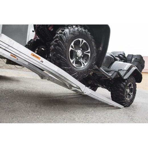 SHARK ATV, MOTO HLINÍKOVÉ NÁJEZDY (2 KUSY), NOSNOST MAX. 680 KG