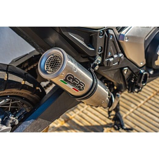 KONCOVKA VÝFUKU SLIP-ON GPR M3 HON.269.M3.INOX BROUŠENÁ NEREZOVÁ OCEL ZAHRNUJE SPOJOVACÍ SVOD A ODNÍMATELNÝ DB KILLER