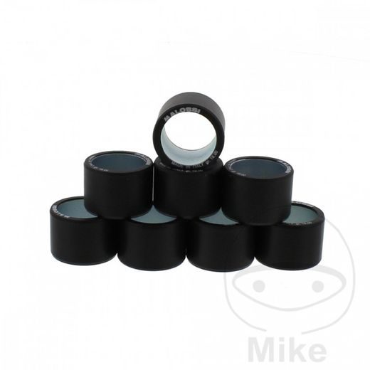 ROLLER WEIGHT SET MALOSSI 21G (26X12,8MM) (8 PCS SET)