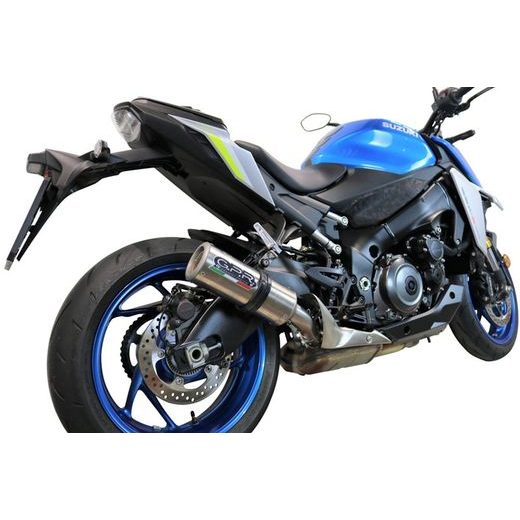 KONCOVKA VÝFUKU SLIP-ON GPR M3 E4.S.192.A2.M3.INOX BROUŠENÁ NEREZOVÁ OCEL ZAHRNUJE SPOJOVACÍ SVOD A ODNÍMATELNÝ DB KILLER PRO SUZUKI GSX-S 950 2017-2020