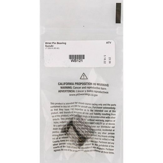 WRIST PIN BEARING HOT RODS WB121