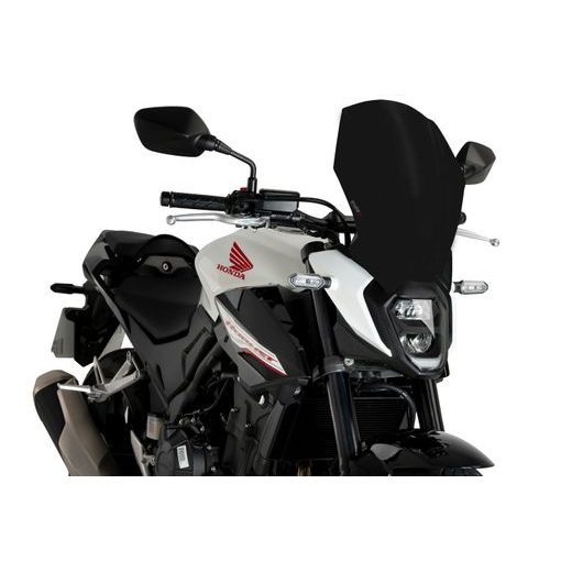 PLEXI ŠTÍT PUIG NEW GEN. TOURING 21935J MATNÁ ČERNÁ