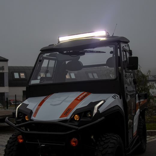 SHARK LED LIGHT BAR 30", CURVED, 180W, R 810 MM - 5D