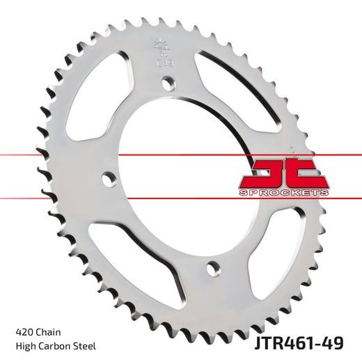 ŘETĚZOVÁ SADA D.I.D CHAIN - ZLATÝ ŘETĚZ 420 NZ, NETĚSNĚNÝ, KOLEČKO JT, ROZETA JT PRO KAWASAKI KX 100 1999