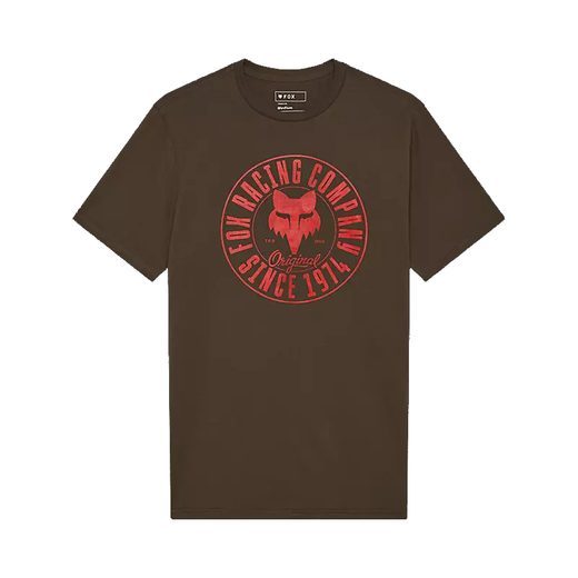 FOX EMBLEM SS PREM TEE - MILITARY GREEN