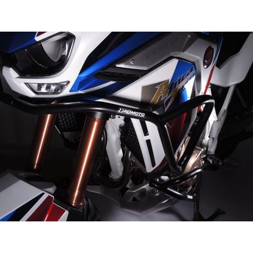 OCHRANNÉ RÁMY MOTORU RDMOTO CF132KD MATNÁ ČERNÁ VRCHNÍ PRO HONDA CRF 1100 L AFRICA TWIN 2020-2023