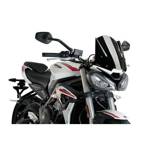 PLEXI ŠTÍT PUIG NEW GEN. SPORT 20432N ČERNÝ