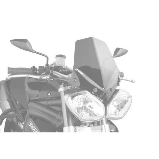 PLEXI ŠTÍT PUIG NEW GEN. SPORT 5658N ČERNÝ