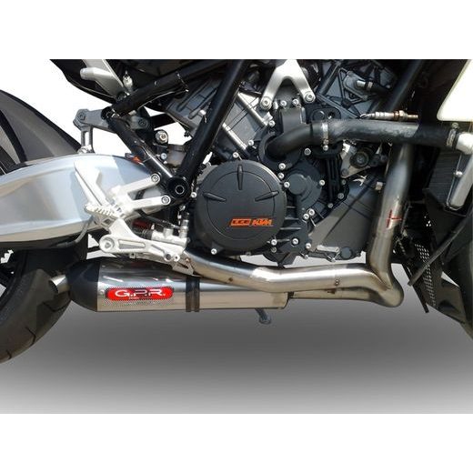 VÝFUK KOMPLETNÍ GPR NEW GRAND PRIX EVO TITANIUM CO.KTM.33.GPAN.TO BROUŠENÝ TITAN