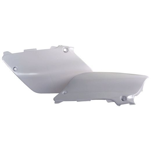 BOČNÍ ČÍSLOVÉ TABULKY POLISPORT 8600600001 (PÁR) BÍLÁ PRO YAMAHA YZ 125 2002-2014, YAMAHA YZ 250 2002-2014