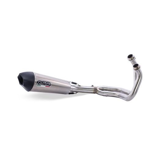 VÝFUK KOMPLETNÍ GPR NEW GRAND PRIX EVO TITANIUM E5.Y.227.2.CAT.GPAN.TO BROUŠENÝ TITAN ZAHRNUJE ODNÍMATELNÝ DB KILLER A KATALYZÁTOR