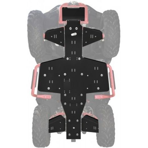 XRW SKID PLATES KIT PHD - SEGWAY SNARLER AT6 L