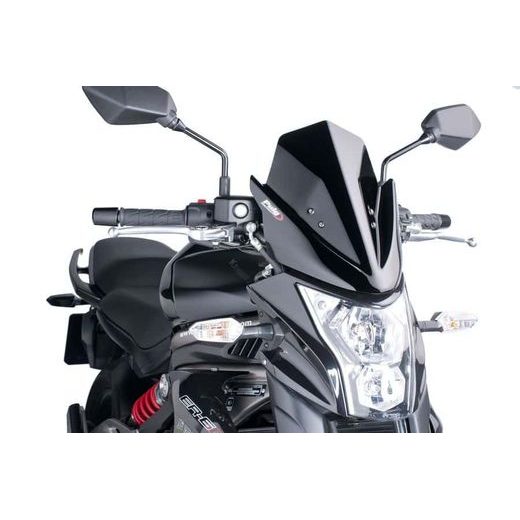 PLEXI ŠTÍT PUIG NEW GEN. SPORT 5997N ČERNÝ