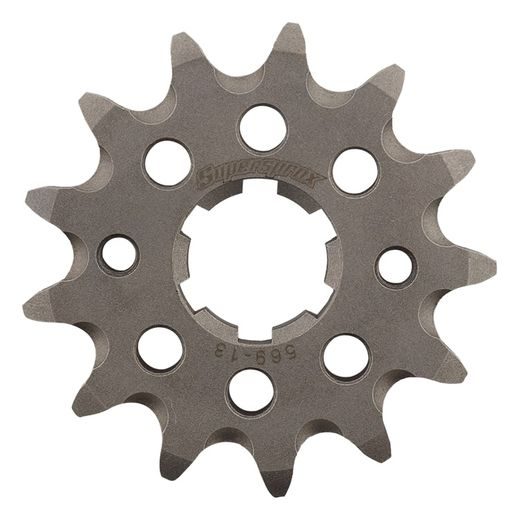 ŘETĚZOVÁ SADA EK - STŘÍBRNÝ ŘETĚZ 520 H, NETĚSNĚNÝ, KOLEČKO SUPERSPROX, ROZETA SUPERSPROX PRO YAMAHA RD 350 YPVS 1983-1989