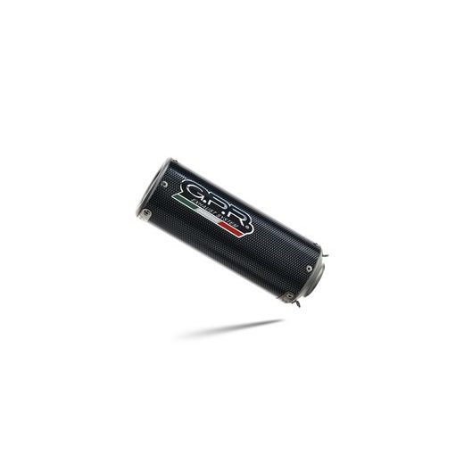 KONCOVKA VÝFUKU SLIP-ON GPR M3 D.111.CAT.M3.PP BROUŠENÁ NEREZOVÁ OCEL PRO DUCATI HYPERSTRADA 821 2013-2016