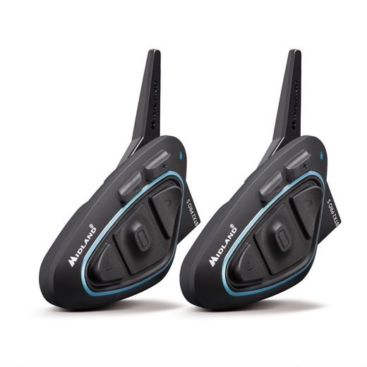 SADA DVOU INTERKOMŮ S ANTÉNOU MIDLAND C1414.03 BTX2 PRO S-LR