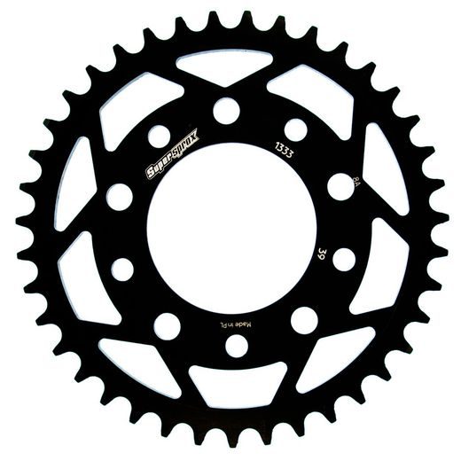 ŘETĚZOVÁ SADA EK - STŘÍBRNÝ ŘETĚZ 520 DEX, X-KROUŽEK, KOLEČKO SUPERSPROX, ROZETA SUPERSPROX PRO KYMCO VENOX 250 2004-2009