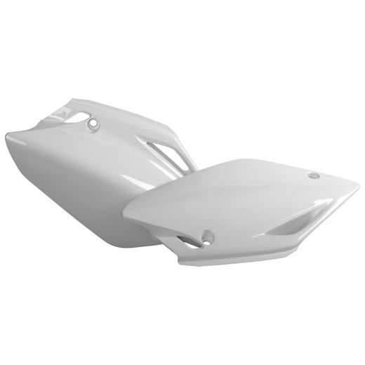 BOČNÍ ČÍSLOVÉ TABULKY POLISPORT 8604000001 (PÁR) BÍLÁ PRO HONDA CRF 150 R / RB 2007-2025
