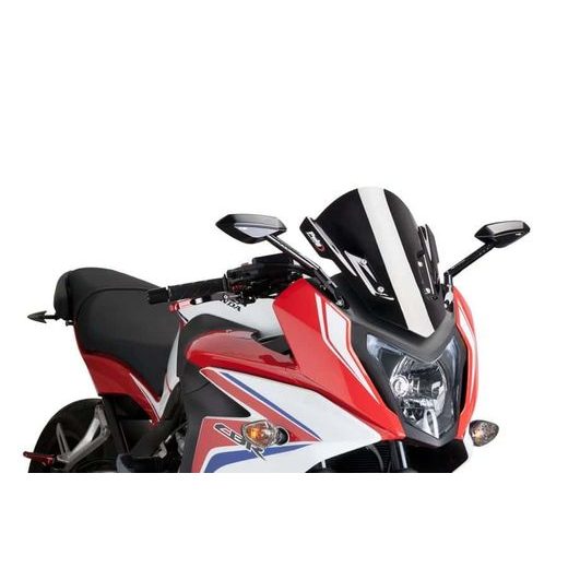 PLEXI ŠTÍT PUIG RACING 7003N ČERNÝ