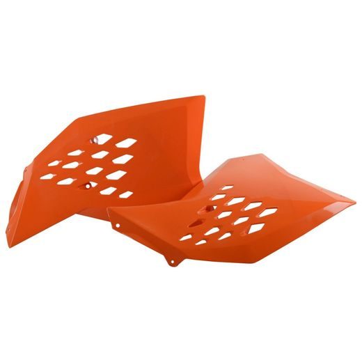 SPOILERY CHLADIČE POLISPORT 8428200002 (PÁR) ORANŽOVÁ KTM