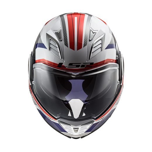 LS2 FF900 VALIANT II REVO WHITE RED BLUE