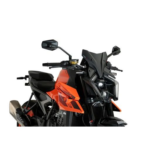 PLEXI ŠTÍT PUIG NEW GEN. SPORT 21995J MATNÁ ČERNÁ