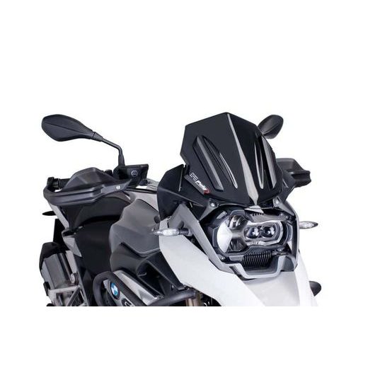 PLEXI ŠTÍT PUIG RACING 6487N ČERNÝ