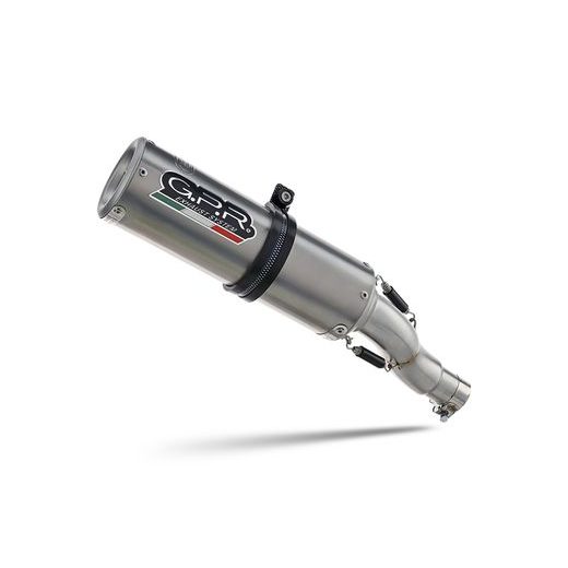 KONCOVKA VÝFUKU SLIP-ON GPR M3 H.253.3.M3.TN BROUŠENÝ TITAN PRO HONDA CB 500 HORNET 2024-2025