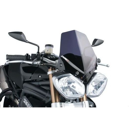 PLEXI ŠTÍT PUIG NEW GEN. SPORT 5658F TMAVÁ KOUŘOVÁ