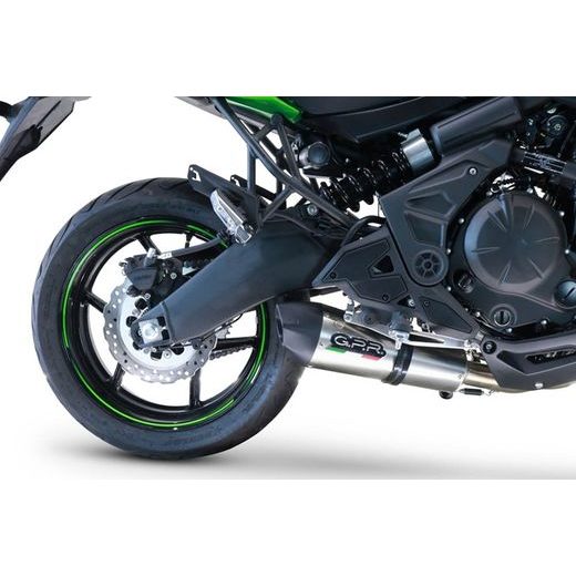 VÝFUK KOMPLETNÍ GPR NEW GRAND PRIX EVO TITANIUM CO.K.163.GPAN.TO BROUŠENÝ TITAN ZAHRNUJE ODNÍMATELNÝ DB KILLER