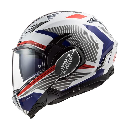 LS2 FF900 VALIANT II REVO WHITE RED BLUE