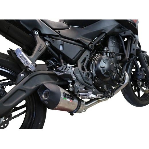 VÝFUK KOMPLETNÍ GPR NEW GRAND PRIX EVO TITANIUM E4.CO.K.161.CAT.GPAN.TO BROUŠENÝ TITAN ZAHRNUJE ODNÍMATELNÝ DB KILLER A KATALYZÁTOR