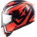 LS2 FF323 ARROW C EVO STING BLUE FLUO ORANGE