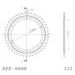 ŘETĚZOVÁ SADA D.I.D CHAIN - ZLATÝ ŘETĚZ 525 ZVM-X, X-KROUŽEK, KOLEČKO SUPERSPROX, ROZETA SUPERSPROX PRO APRILIA RST 1000 FUTURA 2001-2004