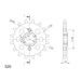ŘETĚZOVÁ SADA EK - ZLATÝ ŘETĚZ 520 MVXZ, X-KROUŽEK, KOLEČKO SUPERSPROX, ROZETA SUPERSPROX STEALTH PRO HONDA NX 650 DOMINATOR 1988