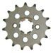 ŘETĚZOVÁ SADA D.I.D CHAIN - STŘÍBRNÝ ŘETĚZ 428 D, NETĚSNĚNÝ, KOLEČKO SUPERSPROX, ROZETA SUPERSPROX PRO KAWASAKI BN 125 ELIMINATOR 1998-2007