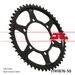 ŘETĚZOVÁ SADA EK - ZLATÝ ŘETĚZ 525 ZVX, X-KROUŽEK, KOLEČKO JT POGUMOVANÉ, ROZETA JT PRO SUZUKI DL 800 V-STROM 2023-2024
