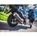KONCOVKA VÝFUKU SLIP-ON GPR EVO4 ROAD SC.CAT.154.EVO4 MATNÁ ČERNÁ ZAHRNUJE SPOJOVACÍ SVOD, ODNÍMATELNÝ DB KILLER A KATALYZÁTOR PRO SUZUKI UX 125 SIXTEEN 2007-2014