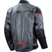 LS2 RIVA MAN JACKET BLACK DARK GREY RED