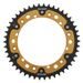 ŘETĚZOVÁ SADA D.I.D CHAIN - ZLATÝ ŘETĚZ 520 MX, NETĚSNĚNÝ, KOLEČKO SUPERSPROX, ROZETA SUPERSPROX STEALTH PRO YAMAHA YZ 125 1981-1982
