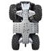 SHARK SKIDPLATE, CF MOTO X8 A (ALUMINUM A-ARMS)