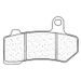 BRZDOVÉ DESTIČKY CL BRAKES 1172 A3+