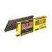 ŘETĚZOVÁ SADA D.I.D CHAIN - STŘÍBRNÝ ŘETĚZ 420 D, NETĚSNĚNÝ, KOLEČKO SUPERSPROX, ROZETA JT PRO HONDA CR 80 R / RB 1982