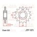ŘETĚZOVÁ SADA EK - ZLATÝ ŘETĚZ 525 MVXZ, X-KROUŽEK, KOLEČKO JT POGUMOVANÉ, ROZETA JT PRO HONDA CB 600 F HORNET (S ABS) 1998-2006