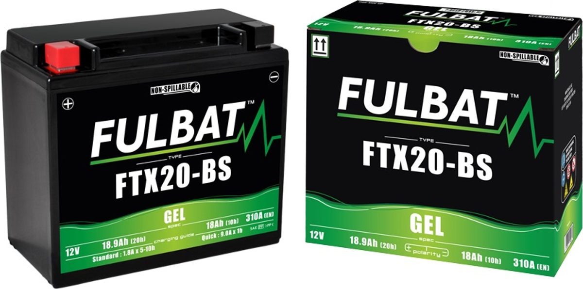 Batteria Fulbat GEL FTX20-BS 12V 18AH - Perfetta Per Emergenze E Impieghi Pesanti - Foto 3