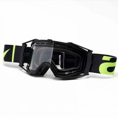 GOGGLES ARIETE 8K ENDURO 14960-EGF DOUBLE CLEAR LENS ČRNA