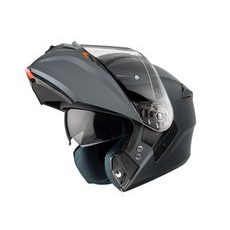 FLIP UP HELMET AXXIS STORM SV S SOLID A2 MATT TITANIUM XXL
